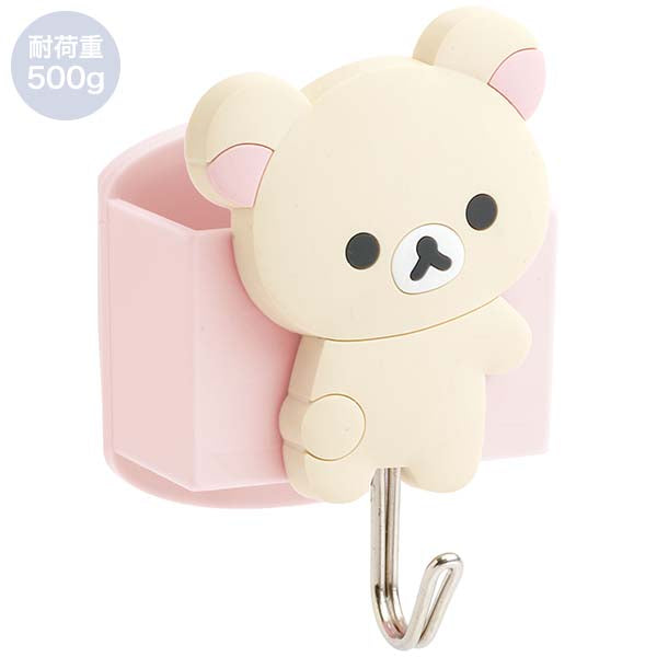 San-X | Rilakkuma Magnetic Hook With Case - Korilakkuma