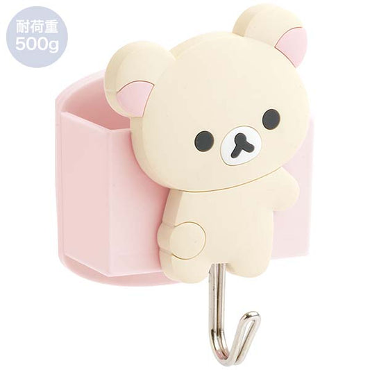 San-X | Rilakkuma Magnetic Hook With Case - Korilakkuma