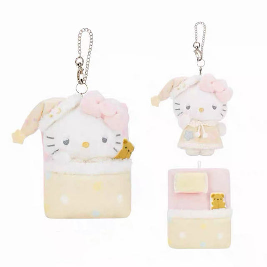 Sanrio CHN | Sanrio Sweet Dreams Series Plush Mascot Keychain - Hello Kitty
