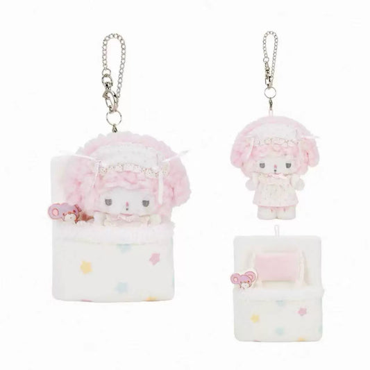 Sanrio CHN | Sanrio Sweet Dreams Series Plush Mascot Keychain - My Sweet Piano