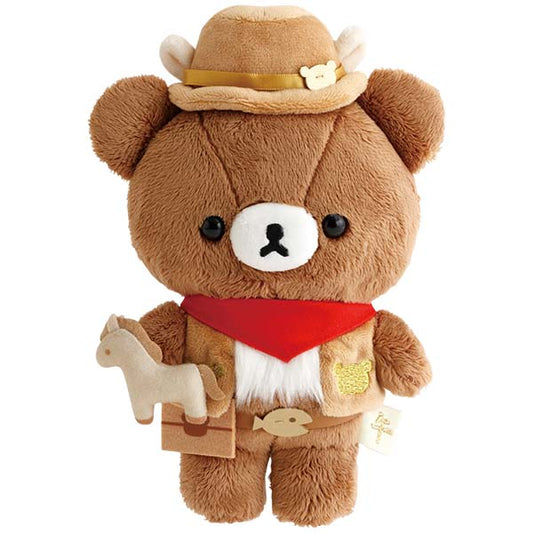 San-X | Rilakkuma Year of Horse 2026 New Year's Plush Toy - Chairoikoguma