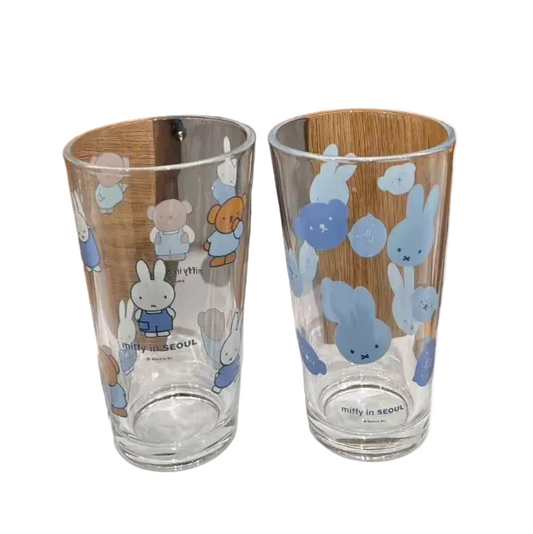 Miffy Korea | Miffy In Seoul Denim Edition Glass Cup