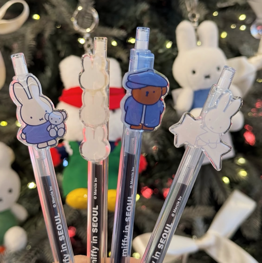 [PRE-ORDER] Miffy Korea | Miffy In Seoul Denim Edition Acrylic Pen