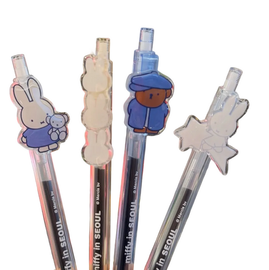 Miffy Korea | Miffy In Seoul Denim Edition Acrylic Pen