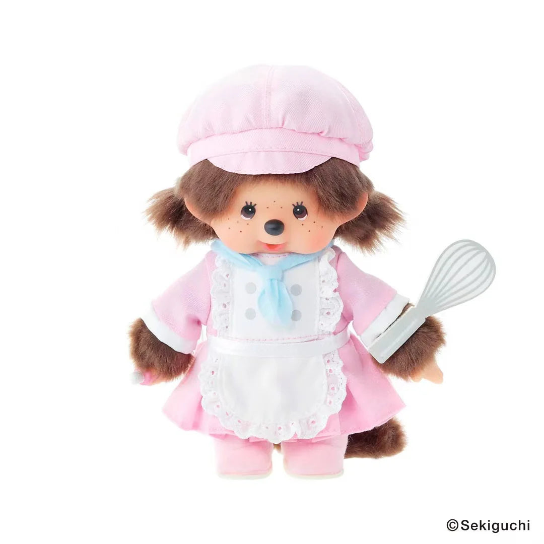Monchhichi | Tokyo Station Limited Sweet Sugar Chef Monchhichi Plush Toy - Boy & Girl (Set of 2)