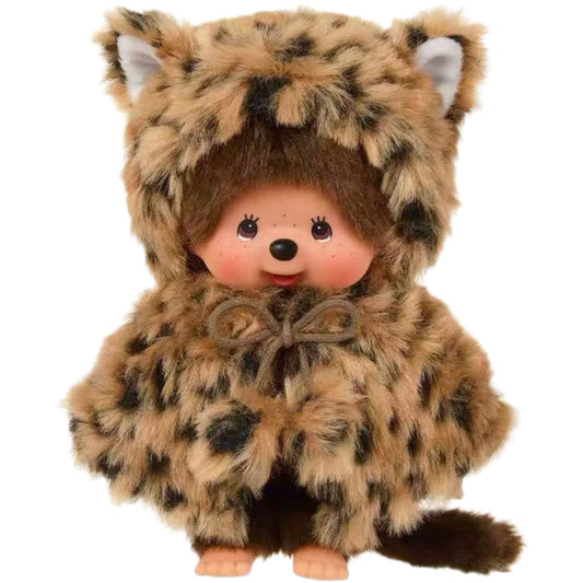 Monchhichi Global | Animal Monchhichi Plush Toy - Leopard