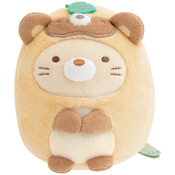 San-X | Sumikko Gurashi Raccoon Round Restaurant Plush Toy - Cat