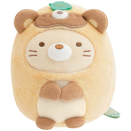 San-X | Sumikko Gurashi Raccoon Round Restaurant Plush Toy - Cat