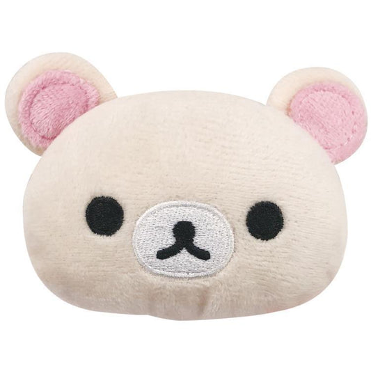 San-X | Rilakkuma Face Mascot Hair Clip - Korilakkuma