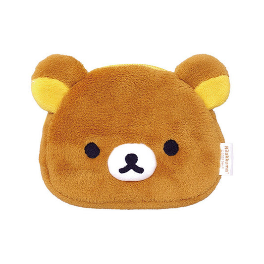 San-X | Rilakkuma Mofumofu Fluffy Smart Pouch - Rilakkuma