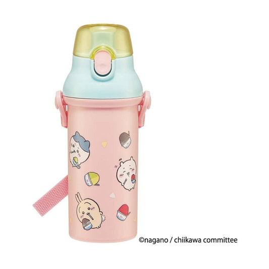 Chiikawa | Chiikawa Skater One-touch Open Antibacterial Dishwasher Compatible Water Bottle 480ml