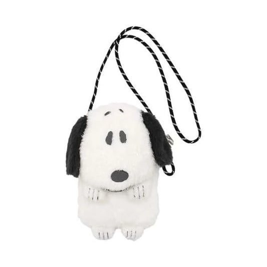 PEANUTS | Snoopy Full Body Plush Sacoche - Snoopy (Grey)