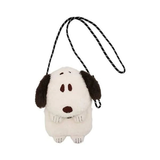 PEANUTS | Snoopy Full Body Plush Sacoche - Snoopy (Mocha)
