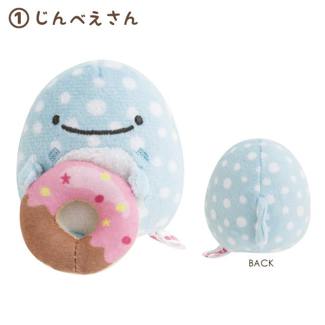 San-X | Jinbesan Donut Island Hand-held Tenori Plush Toy