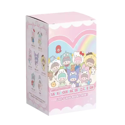 Sanrio | Sanrio Characters x zZoton x FINDING UNICORN -  Love League Buddies Series Vinyl Plush Blind Box (6+1 Types)