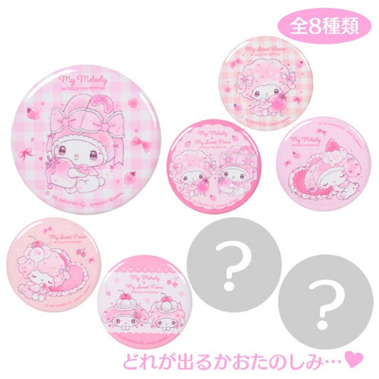 Sanrio | DOLLY MIX PETIT x Sanrio Characters Can Badge Blind Box (8 Types)