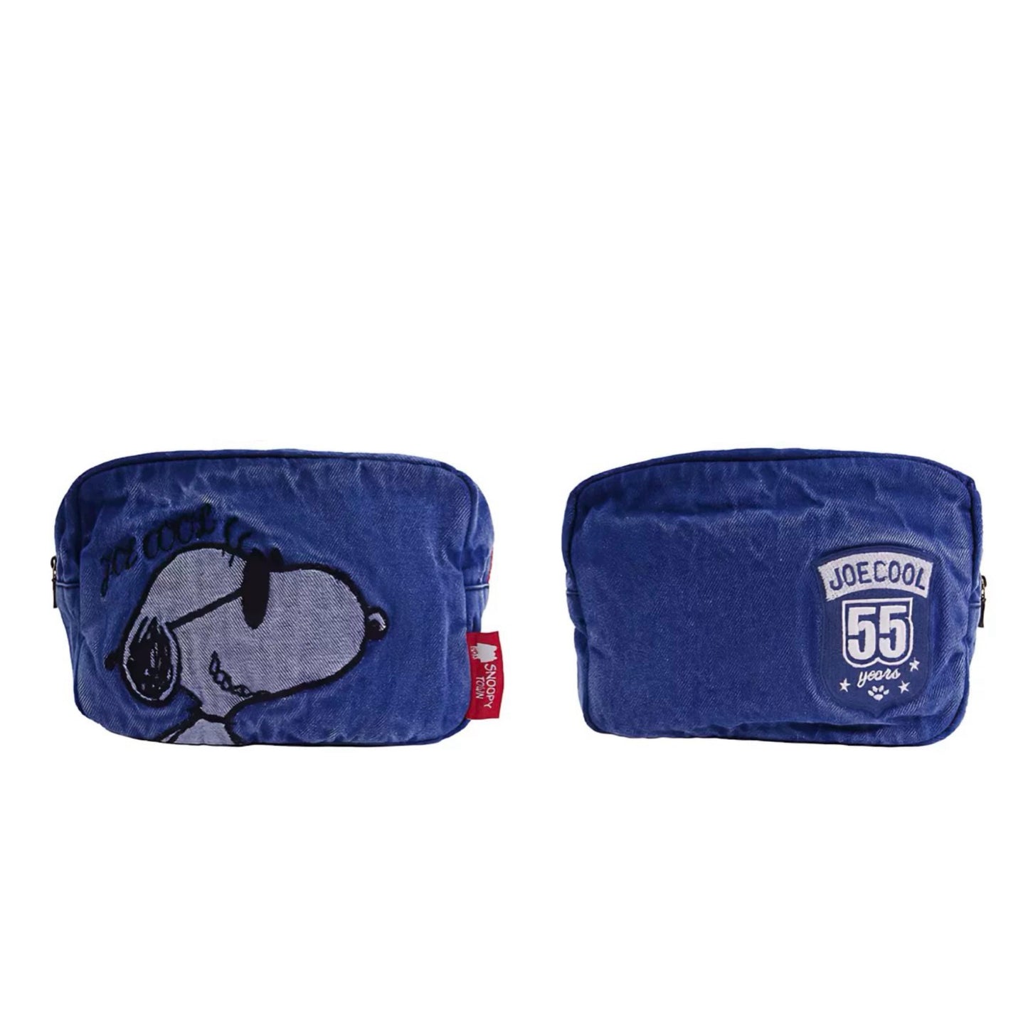 PEANUTS | Snoopy Joe Cool 55th Anniversary Denim Pouch