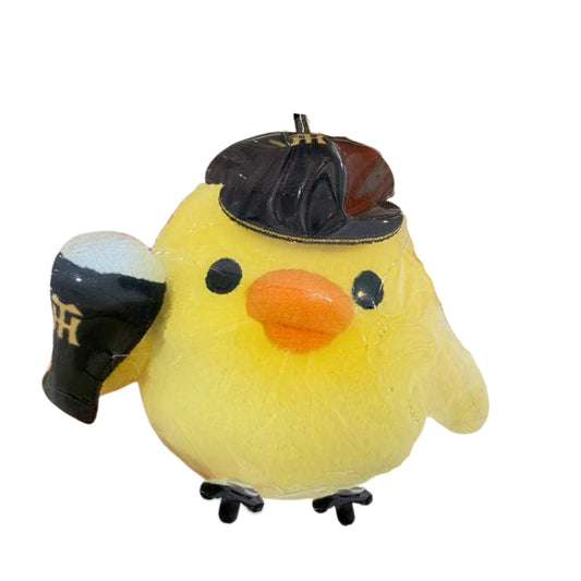 San-X | Rilakkuma Hanshin Tigers Baseball Hanging Plush Toy - Kiiroitori