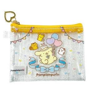 Sanrio | Sanrio Pompompurin 30th Anniversary Mini Clear Pouch - Yellow