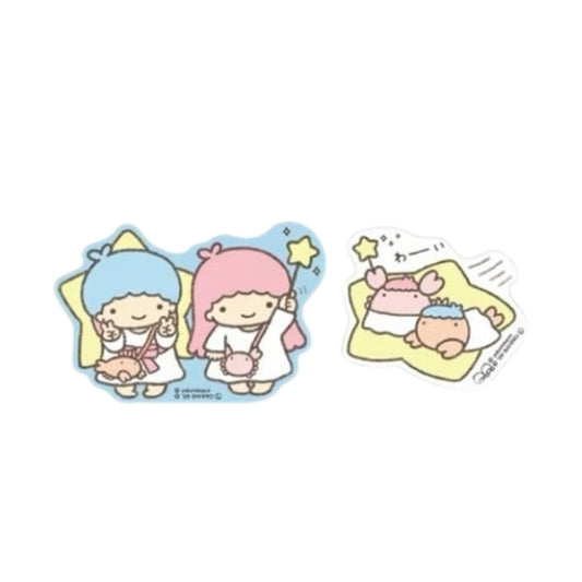 Sanrio | Nandemoikimono x Sanrio Characters Collaboration Sticker - Little Twin Stars