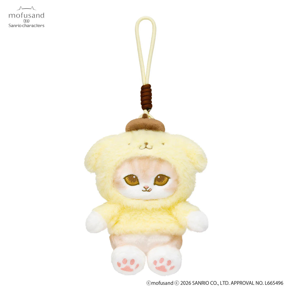 Mofusand | Sanrio Characters x Mofusand Fluffy Mascot - Pompompurin