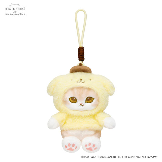 Mofusand | Sanrio Characters x Mofusand Fluffy Mascot - Pompompurin