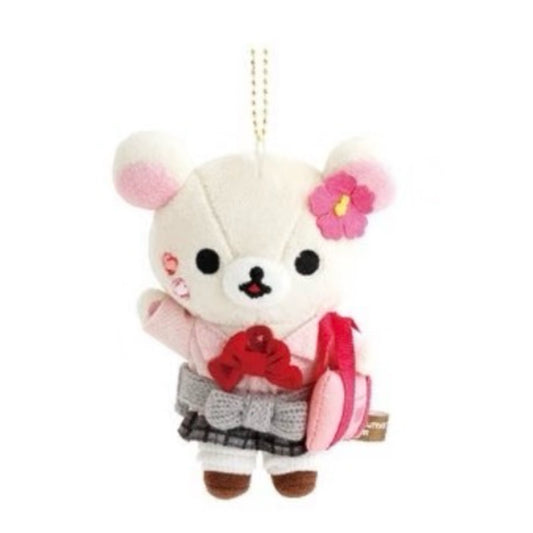 San-X | Rilakkuma Store Limited 17th Anniversary Hanging Plush Toy - Korilakkuma
