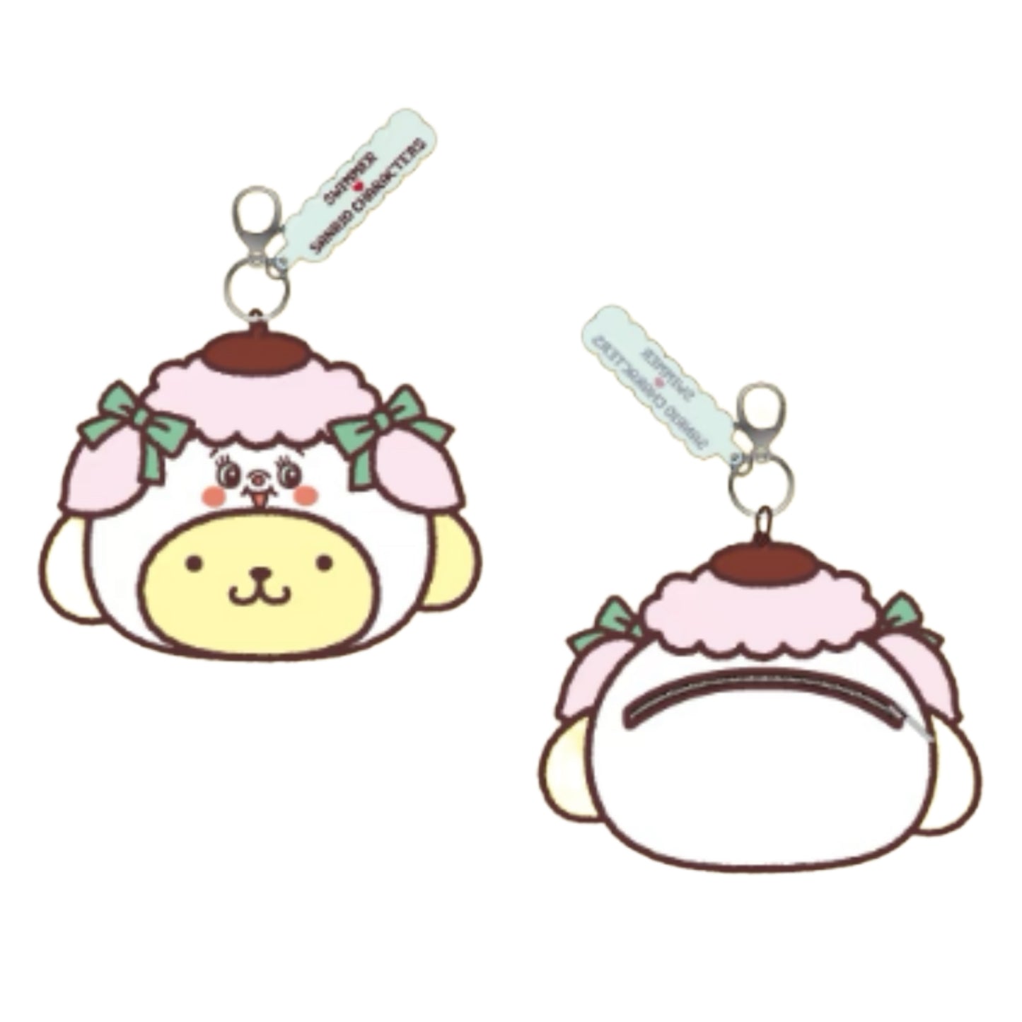 Sanrio | SWIMMER x Sanrio Characters Face-shaped Plush Pouch - Pompompurin