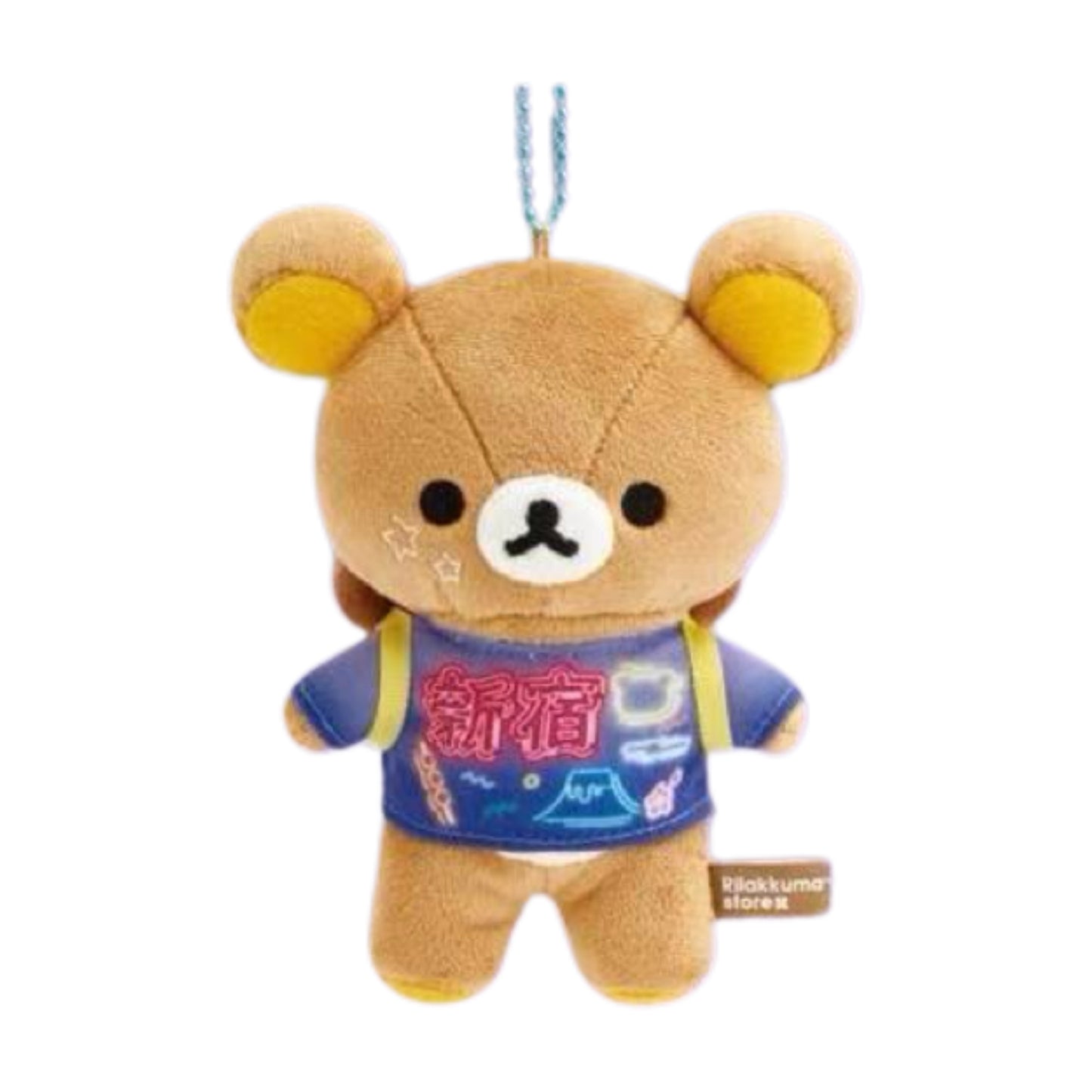San-X | Rilakkuma Store Shinjuku Limited Hanging Plush Toy - Rilakkuma
