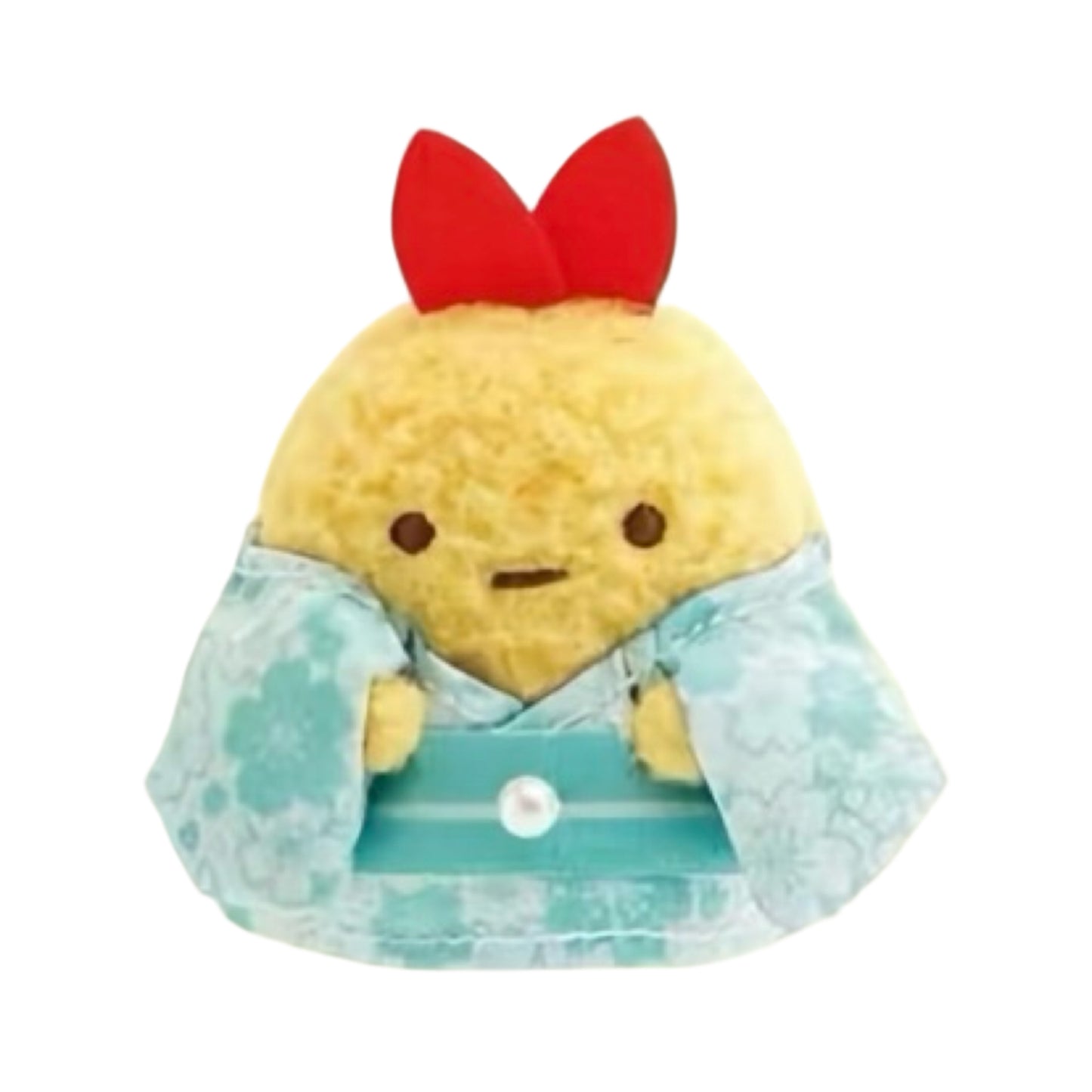 San-X | Sumikko Gurashi Kimono Hand-held Tenori Plush Toy - Fried Shrimp Tail