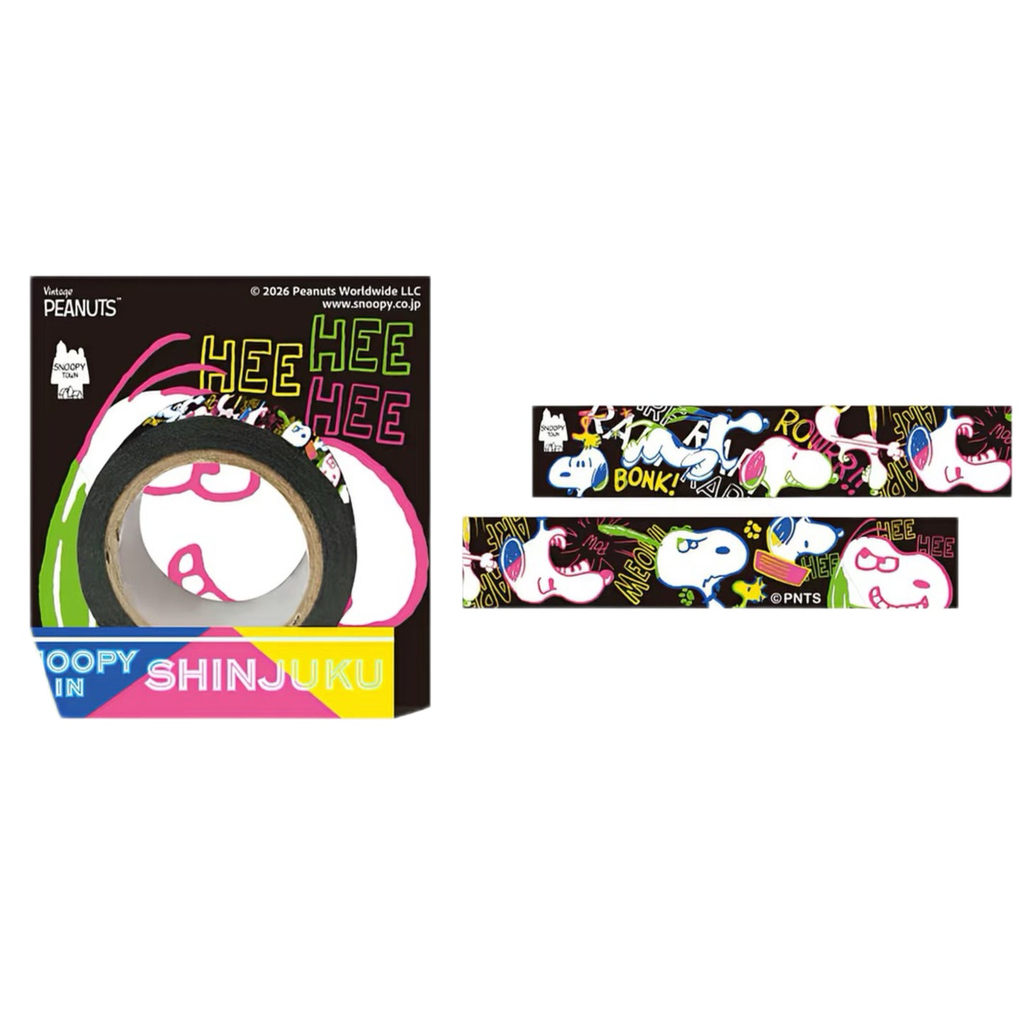 PEANUTS | Snoopy Town Shinjuku Limited Masking Tape