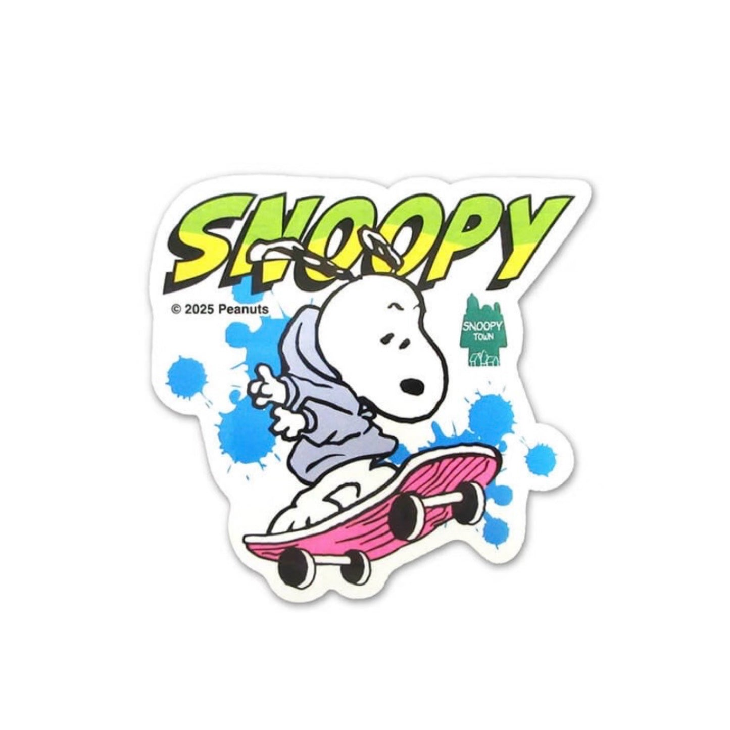 PEANUTS | Snoopy Town Harajuku Limited HARAJUKU STREET Sticker - Skateboard