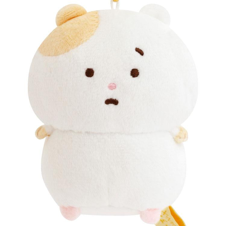 San-X | Hamuchima Hanging Plush Toy - Normal Face
