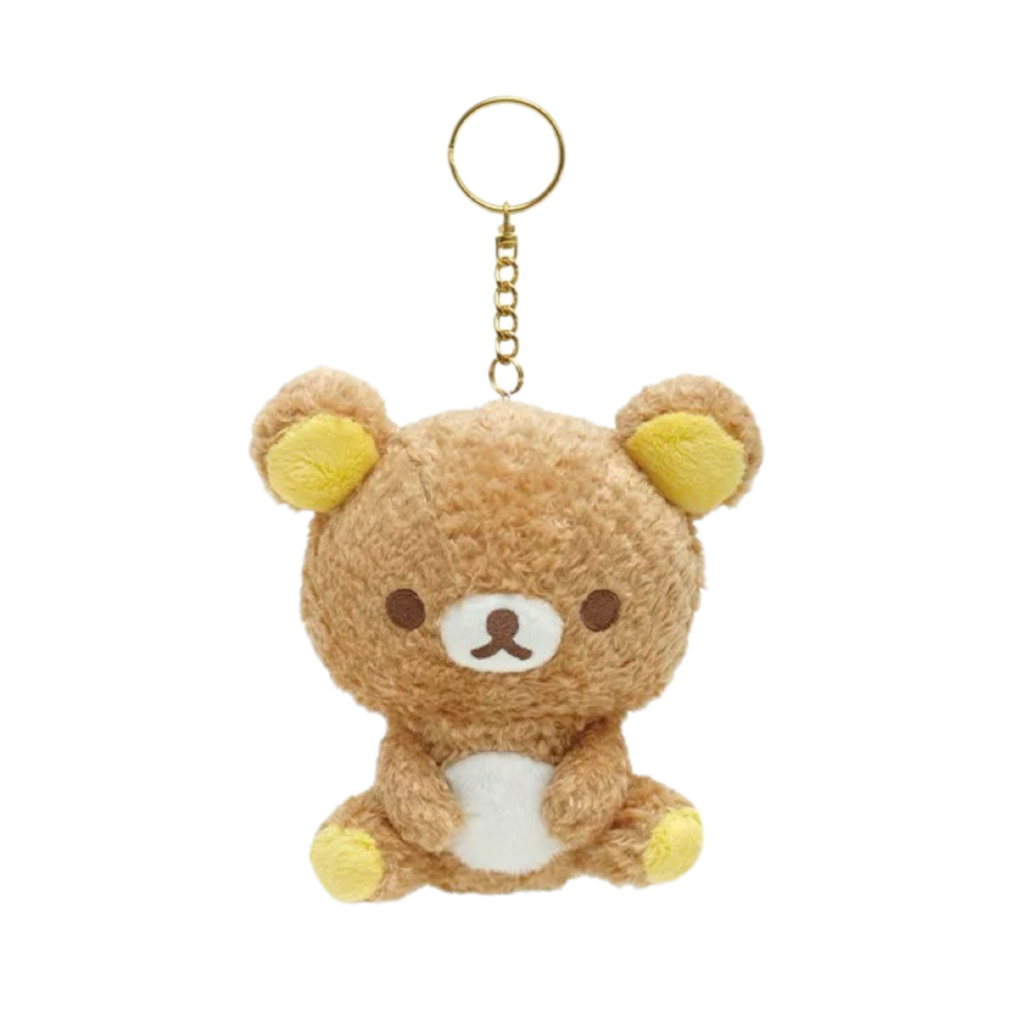San-X | Rilakkuma Fluffy Sitting Hanging Plush Toy - Rilakkuama