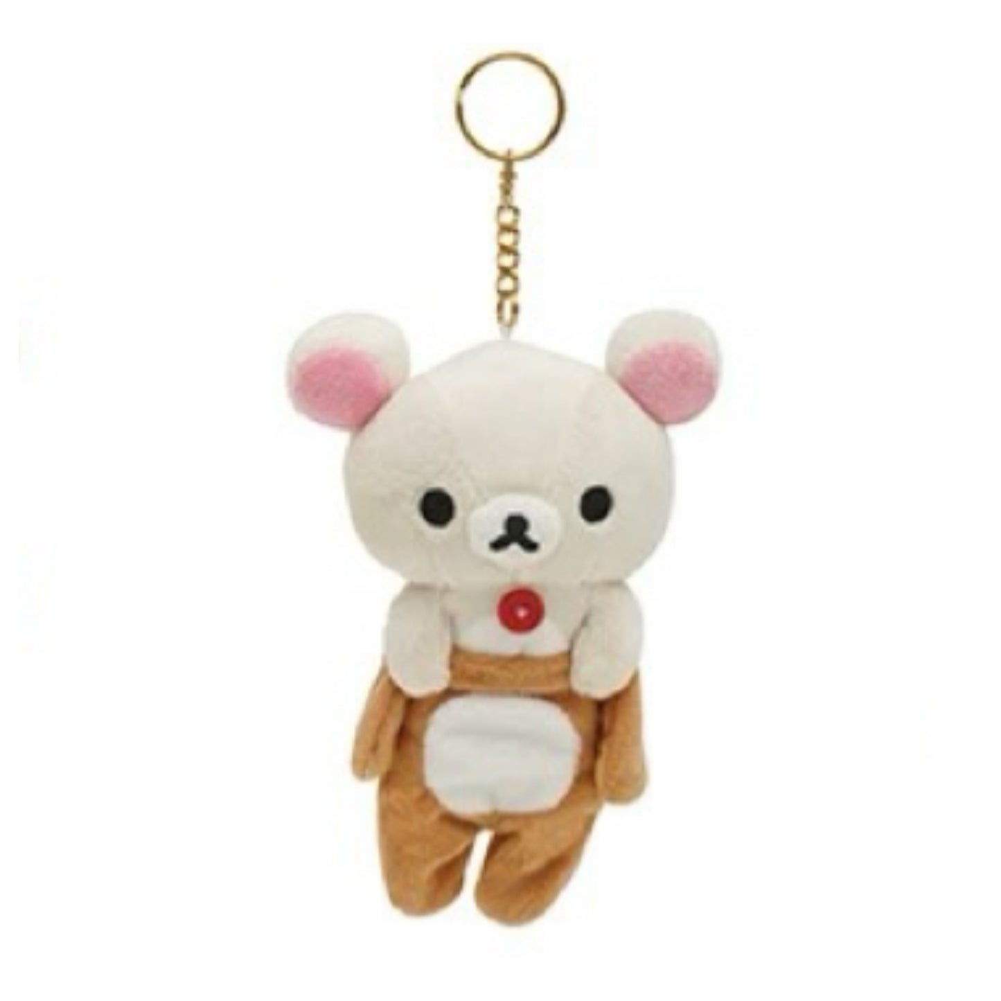 San-X | Rilakkuma Onesie Outfit Plush Keychain