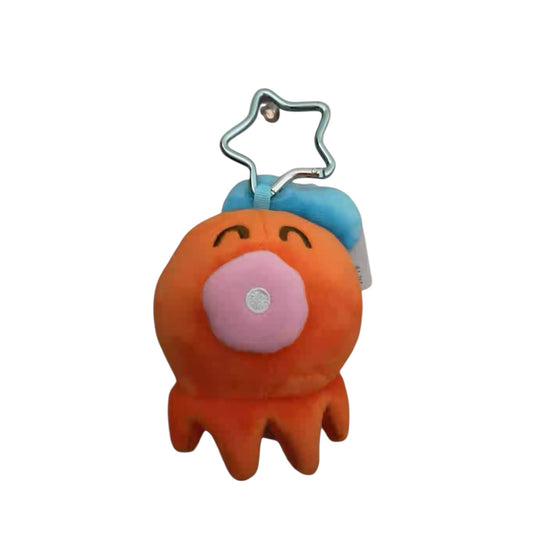 Sanrio HK | Hangyodon Mascot Holder with Star Carabiner - Octopus