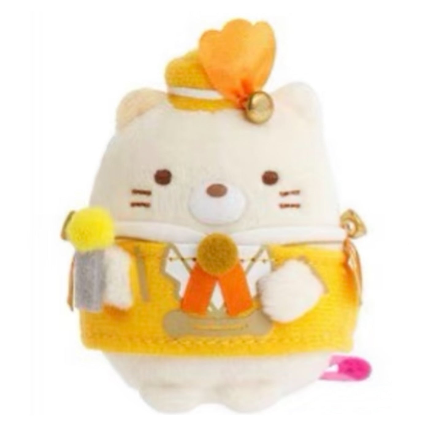 San-X | HMV x Sumikko Gurashi 35th Anniversary Hand-held Tenori Plush Toy - Cat