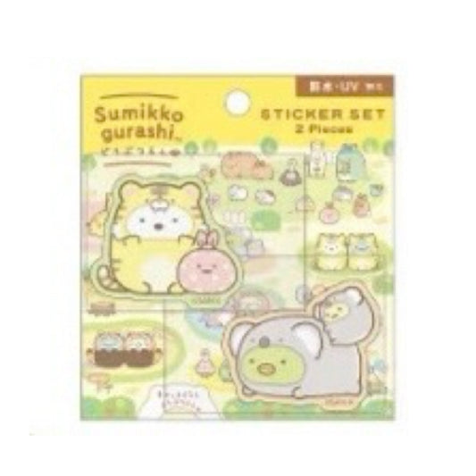 San-X | Sumikko Gurashi Zoo Limited Sticker Pack (2 Pieces) A