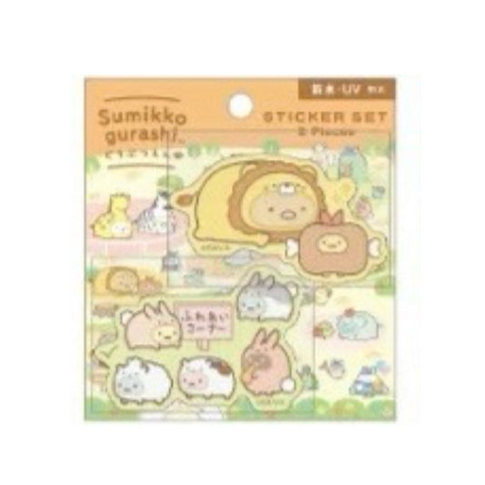San-X | Sumikko Gurashi Zoo Limited Sticker Pack (2 Pieces) B