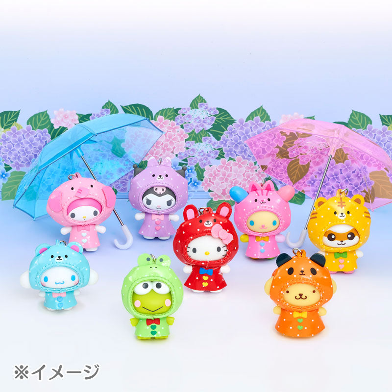 Sanrio | Sanrio Characters Secret Keychain Raincoat (Chibittomo Series Vol.4) Blind Box (8 Types)