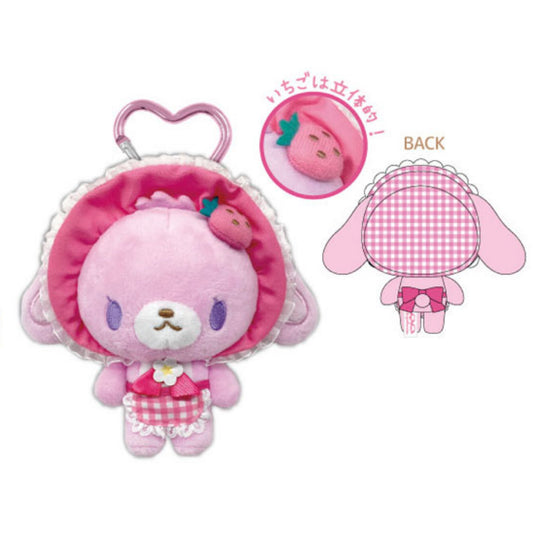 SPINNS x Sanrio | Sanrio Characters Sugar Bunny Carabiner Mascot - Strawberryusa