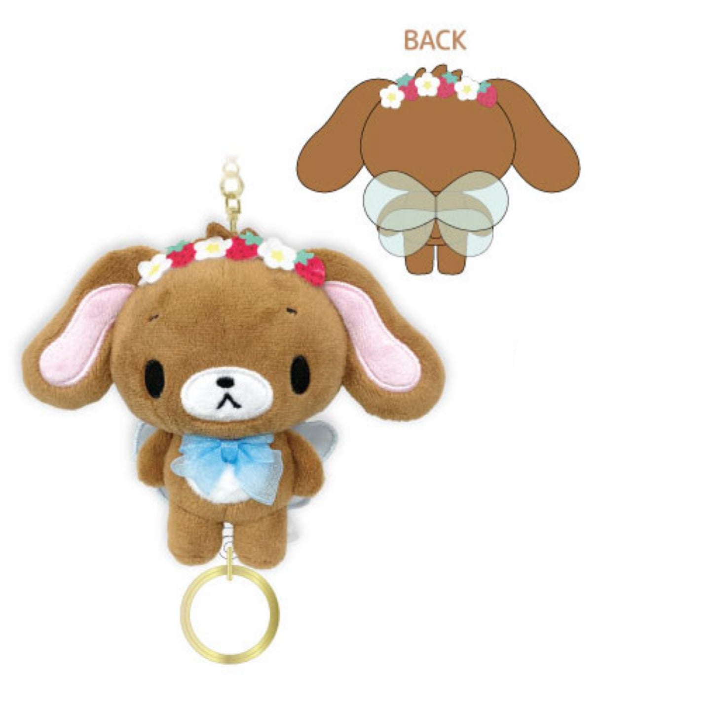 SPINNS x Sanrio | Sanrio Characters Sugar Bunny Reel Mascot - Kurousa