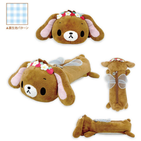 SPINNS x Sanrio | Sanrio Characters Sugar Bunny Plush Pen Pouch - Kurousa