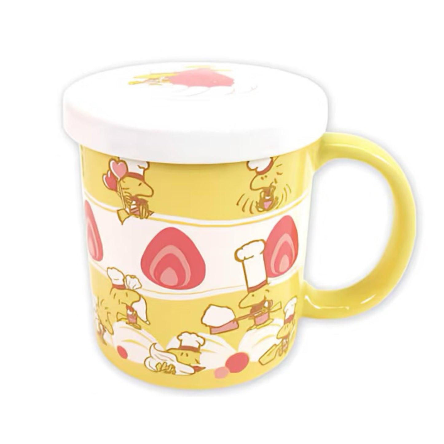 PEANUTS | Snoopy Woodstock BAKING IS FUN! Mug With Lid