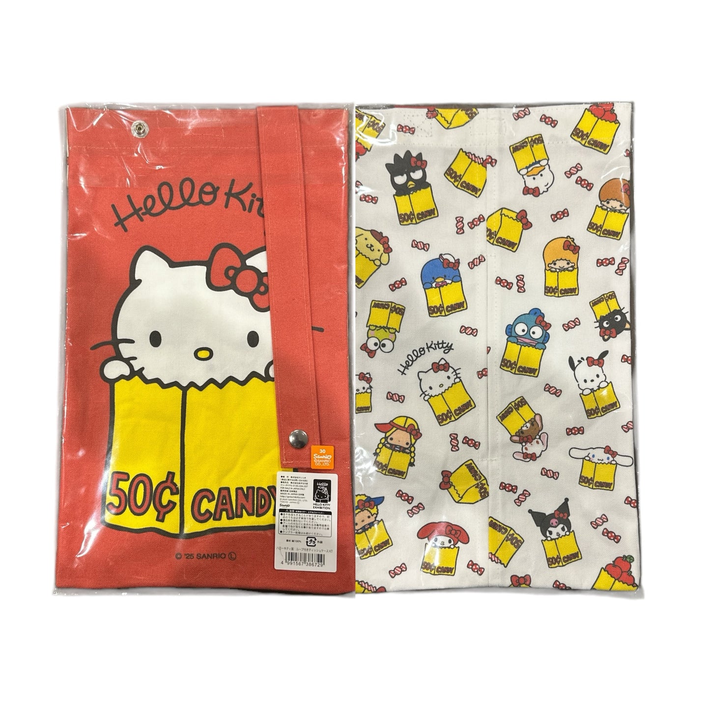 Sanrio | Hello Kitty 50th Anniversary | Tokyo Museum Exhibition Limited | Tissue Case With Loop