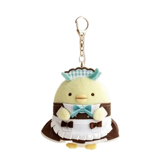 San-X | At Home Cafe x Sumikko Gurashi Waitress Hanging Plush Toy - Penguin?