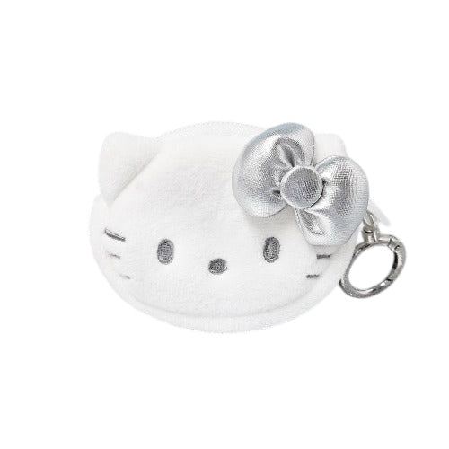 Sanrio Korea | Sanrio Silver Mini Coin Pouch - Hello Kitty