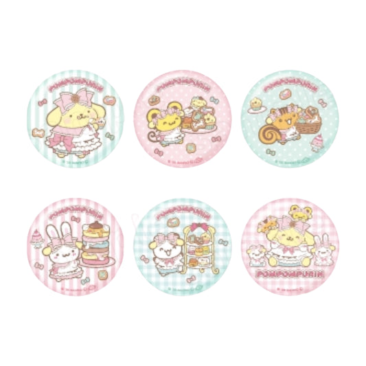 Sanrio | Sanrio Characters Pompompurin’s Hospitality Party Secret Badge Blind Box (6 Types)