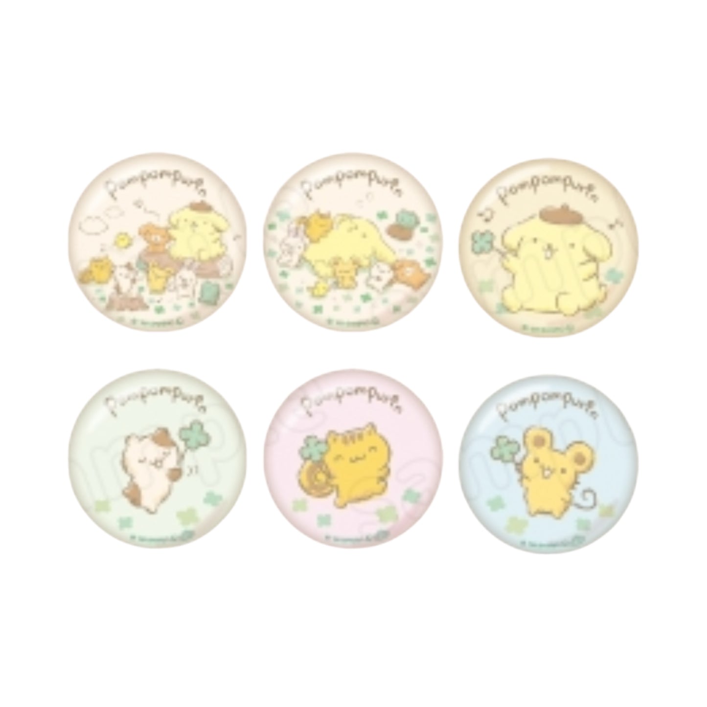 Sanrio | Sanrio Characters Pompompurin Tree Stump Secret Badge Blind Box (6 Types)