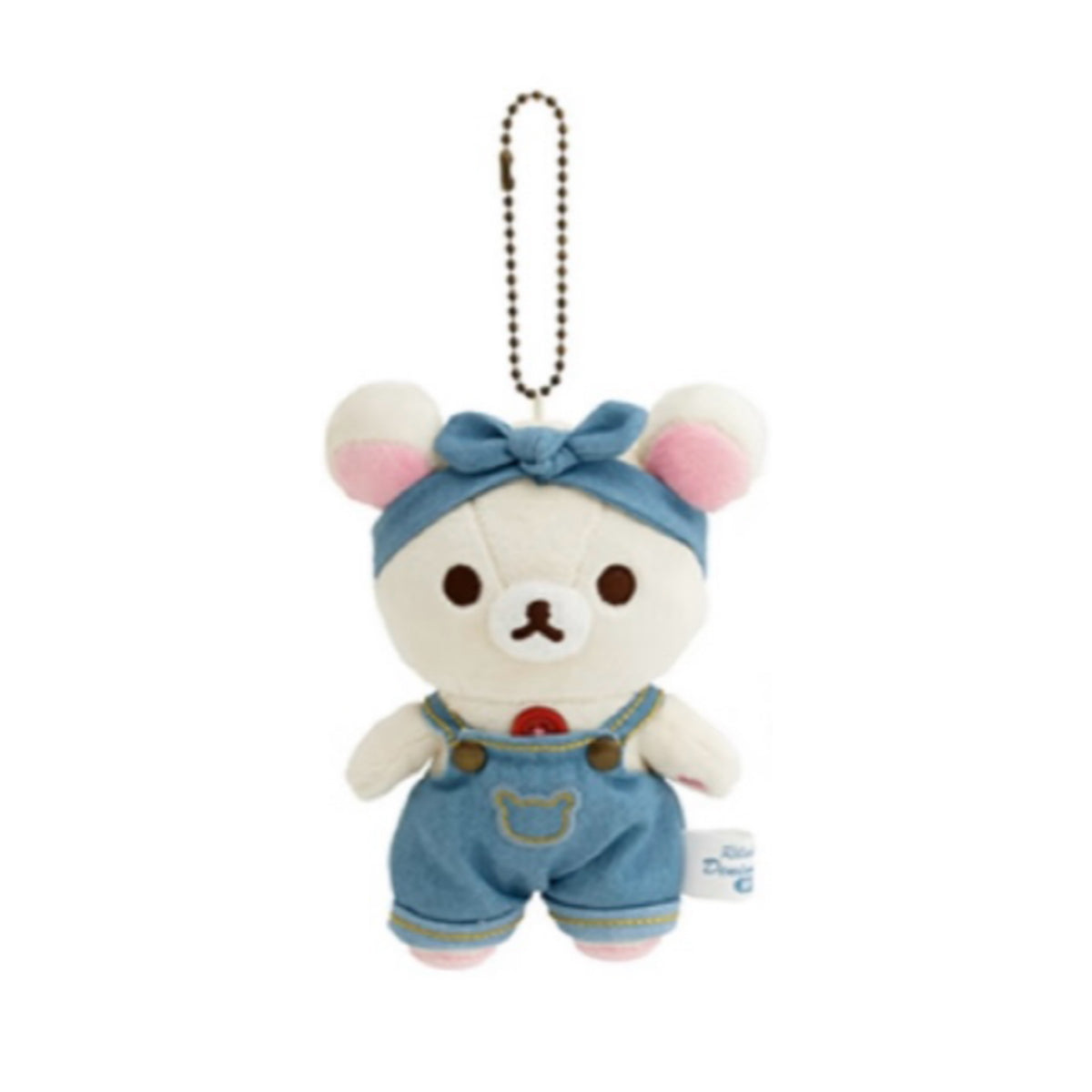 San-X | Rilakkuma Denim House Karuizawa Store Limited Hanging Plush Toy - Korilakkuma